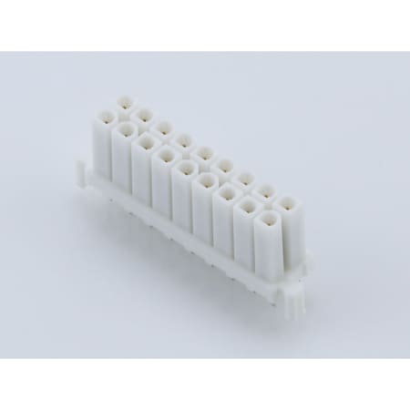 Molex Rectangular Power Connector, 18 Contact(S), Female, Solder Terminal, Receptacle 15247183